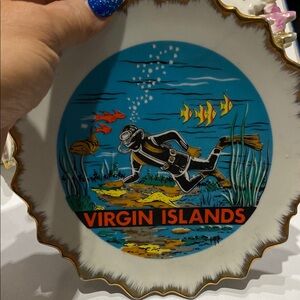 Virgin Islands Souvenir Plate